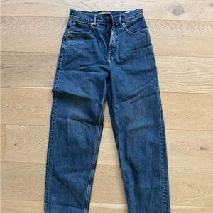 Everlane High-Rise Blue Jeans